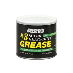 ABRO - Grasa Súper #3 Para Uso Pesado GR-303 - 16 Oz
