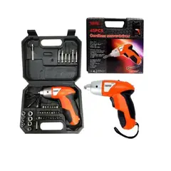 GENERICO - Atornillador Destornillador Electrico Inalámbrico Kit 46 pcs