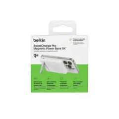 BELKIN - POWER BANK 5K MAGSAFE Qi2 BLANCO