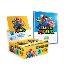 PANINI - SUPER MARIO TRADING CARDS - BOX + BINDER