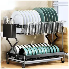 MINARI - Organizador Escurridor de Platos Vasos Retráctil 32E