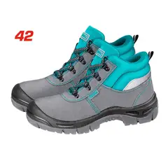 TOTAL TOOLS - BOTAS DE SEGURIDAD PUNTA ACERO talla 42 Total