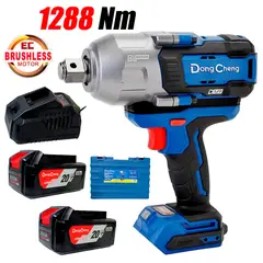 DONGCHENG - Llave de impacto 3 / 4" Industrial 20V 1288Nm Brushless