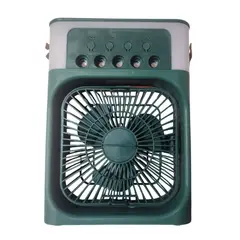 GENERICO - Ventilador Recargable 3 en 1 con Luz LED