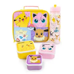 POKEMON - Lonchera De 5 Piezas Eevee