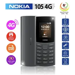 Nokia - CELULAR BASICO NOKIA 105 4G