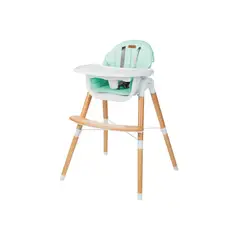 CARESTINO - Silla de comer Estocolmo Aguamarina