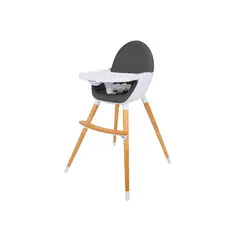 CARESTINO - Silla de comer Neo Gris oscuro