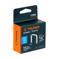 TRUPER - GRAPAS 1/2" CORONA 10.7 MM PARA ET-50, 17968