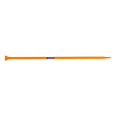 TRUPER - Barreta de punta de 7/8" x 125 cm, escoplo 60 mm,