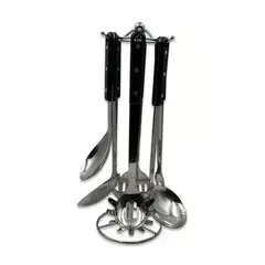 VALESKA - Juego de Utensilios Acero Inoxidable
