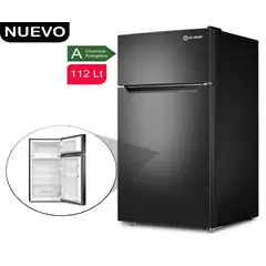 MIRAY - Refrigeradora RM-114H Euro Frío 112 L – Negro