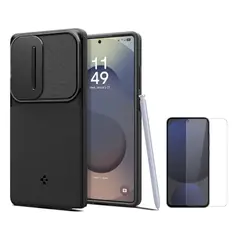SPIGEN - CASE SPIGEN OPTIK ARMOR SAMSUNG S25 ULTRA Y VIDRIO
