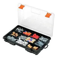 Truper - Organizador 9" con 11 compartimentos, Truper