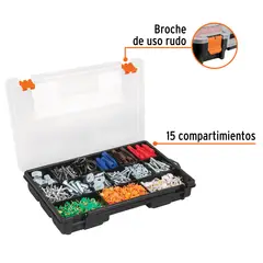 TRUPER - Organizador 11" con 15 compartimentos,