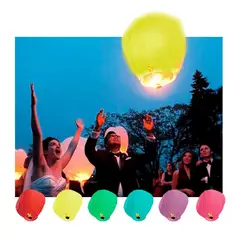 GENERICO - Globos de cantoya pack x 2 unidades