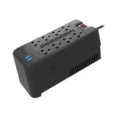 FORZA - Estabilizador de Corriente FVR-1222USB 1200VA 600W Negro
