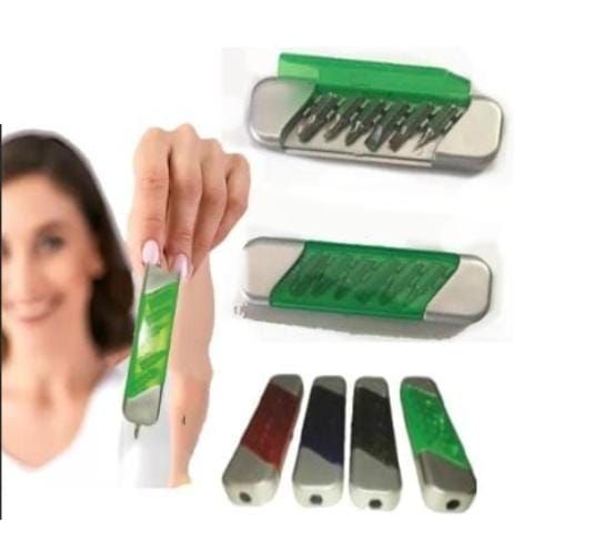 Mini desarmador set 6 accesorio en estuche