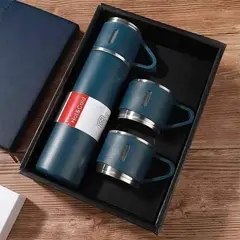 GENERICO - Termo para Bebidas Calientes Azul 500 ml