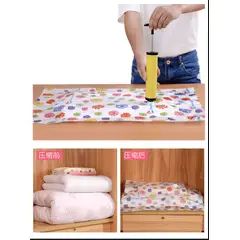 GENERICO - Bolsas Compresoras Ahorra Espacio 3Unidades Desinflador