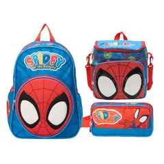 DISNEY - Pack Escolar Mochila Nido Premium Spidey