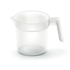 POLINPLAST - Jarra Medidora Polin 1L sin Tapa Diseño Práctico y Util