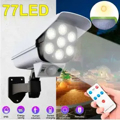 GENERICO - Lámpara Solar LED con Sensor de Movimiento Blanco