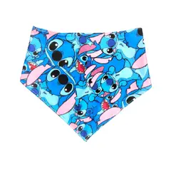 GENERICO - Bandana comic mascotas para perros y gatos Stitch XL