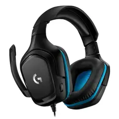 LOGITECH - AUDÍFONO CON MICRÓFONO LOGITECH G432 7.1 USB BLACK