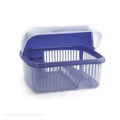 POLINPLAST - Porta Vajilla Junior con Tapa Abatible y Gran Capacidad