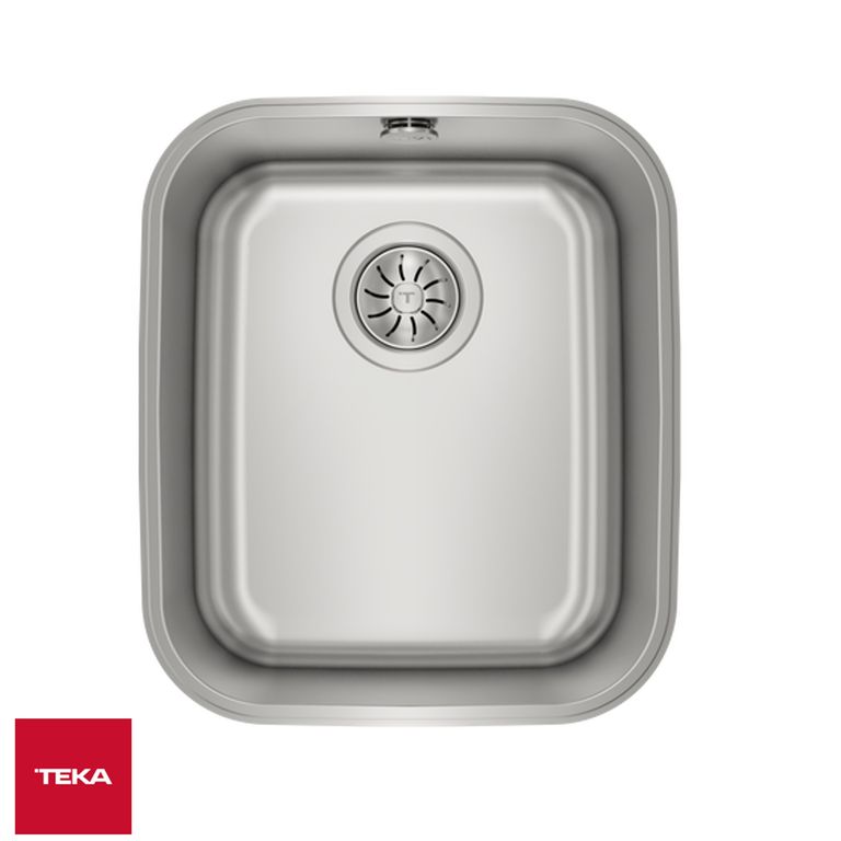 Lavadero de Cocina Bajo Tablero Acero Inox BE 34.40 BW TEKA