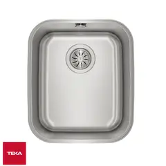 Teka - Lavadero de Cocina Bajo Tablero Acero Inox BE 34.40 BW TEKA