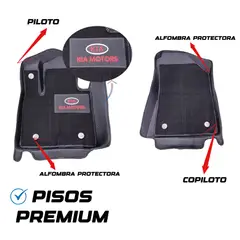 JETECH - Piso Bandeja Con Alfombra Protectora 5D Pro SPORTAGE 2022-4
