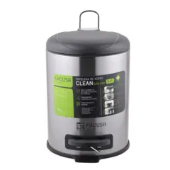 FACUSA - PAPELERA 5LT CLEAN C/ASA - 984150501