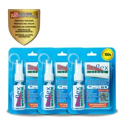 GENERICO - Tripack Limpiador y Protector para Lentes Oftálmicos