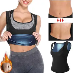 GENERICO - Faja Elastica Negra Quema Calorias Efecto Sauna Talla XL