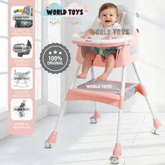 EBABY - Silla de Comer con Mecedora «DALÍ» con juguete Melon