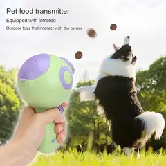 GENERICO - LANZADOR PREMIOS PARA MASCOTAS CON LASER- VERDE -GENERICO