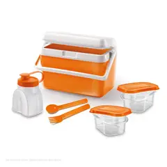 POLINPLAST - Set Lonchera Polin con Cooler y Accesorios Práctico y Seguro