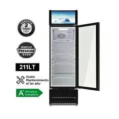 BORD - VISICOOLER VITRINA DE EXHIBICIÓN BORD EX211-M VERTICAL 211 LITROS