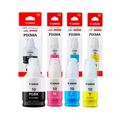 CANON - Kit de Tintas GI-10 cmybk g5010 g6010 g7010 GI-10 original