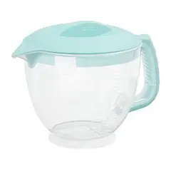 REYPLAST - Jarra Repostera Rey 2L con Tapa Práctica Turquesa