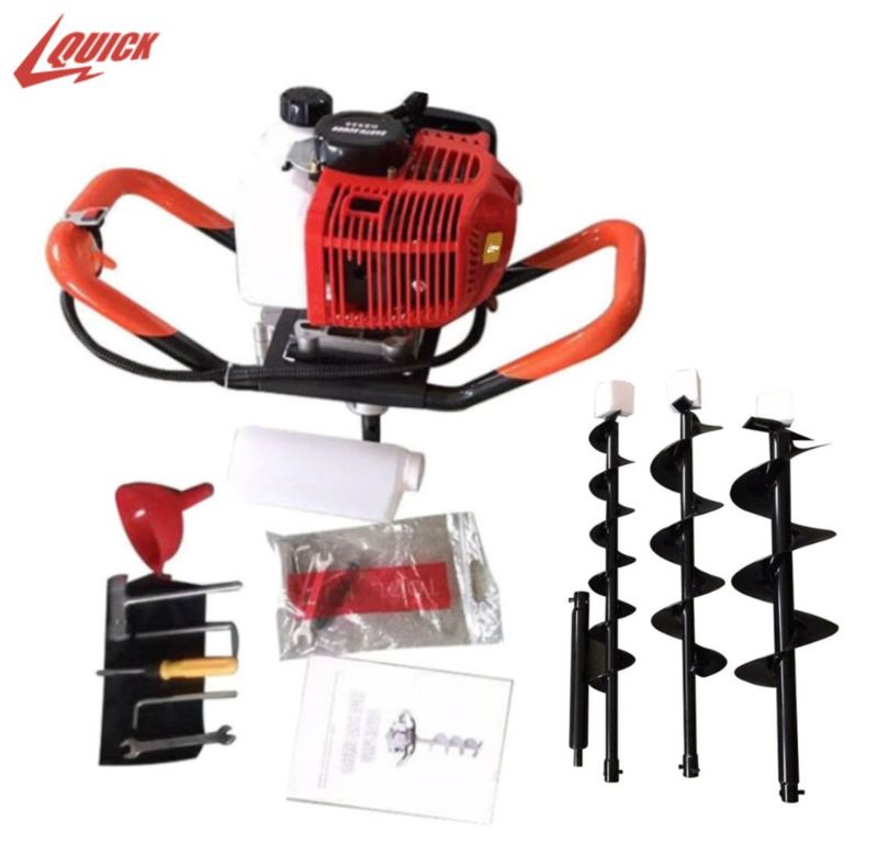 Quick Ahoyador Barreno + 3 Brocas Licencia Japonés 63cc