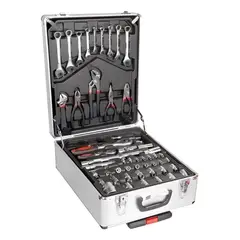 QUICK - Caja De Herramientas Lumax Tipo Maleta 4 Estantes 477 Piezas