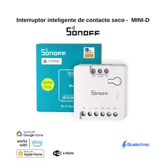 SONOFF - Interruptor inteligente WIFI de contacto seco -  MINI-D SONOFF