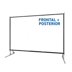 NEO DIGITAL - Pantalla ecran fast fold 150 pulgadas frontal o posterior 3.05x2.29m