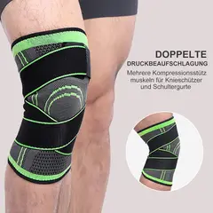 GENERICO - Rodillera con Correa Ajustable Elástica Neopreno Deportiva
