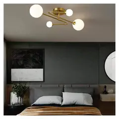 GENERICO - Lampara de techo Led - Estilo Recto OVAL