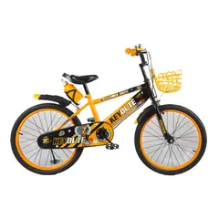 GENERICO - Bicicleta Montañera Para Niño Infantil Kids Aro 20 Naranja