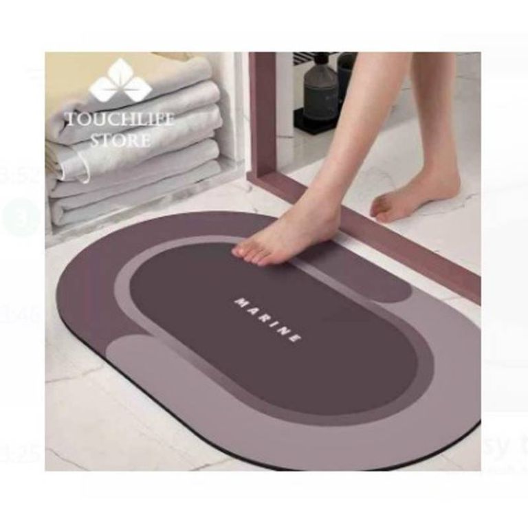 Alfombra de baño tapete absorbente para ducha anti deslizante